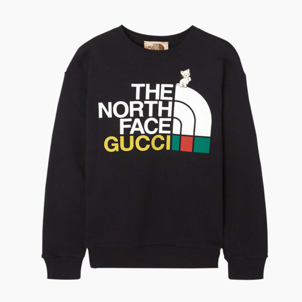 Sudadera Gucci The North Face Negro Talla Grande